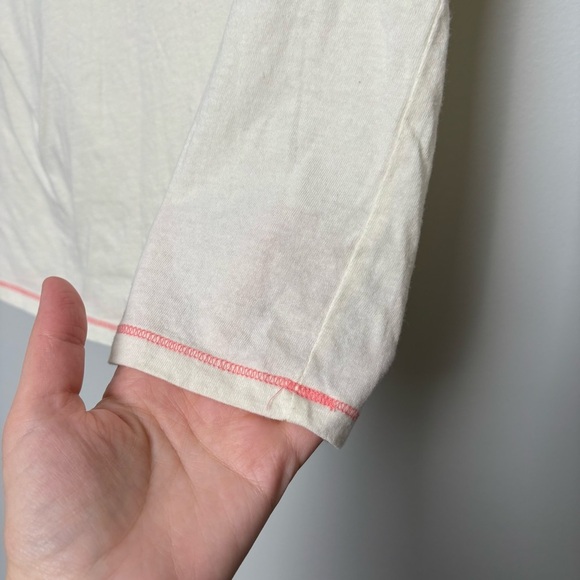 Hills & Valleys Sardine Tin Fish Cream Tee - Picture 4 of 5